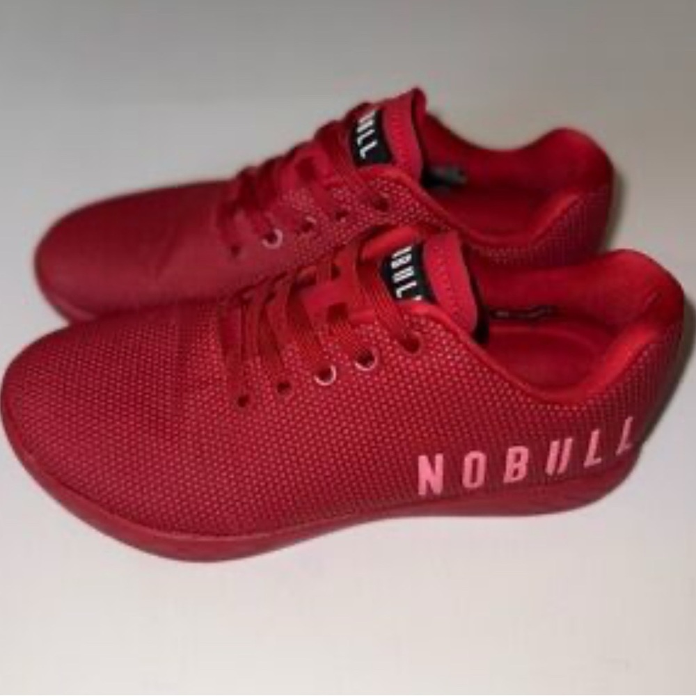 NOBULL Bold Red Trainers